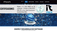 Desktop Screenshot of nuevastic.com